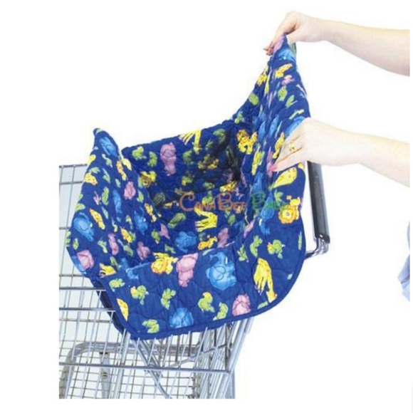 Clean Shopper cart cover. Amazing shape. Blue - Picture 2 of 3